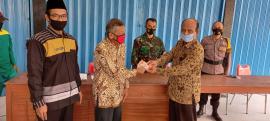 PENYALURAN BLT- DD TAHAP PERTAMA TAHUN 2021 KALURAHAN SUMBEREJO